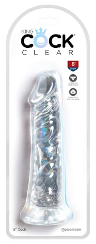 King Cock Realistic Dildo Clear 8