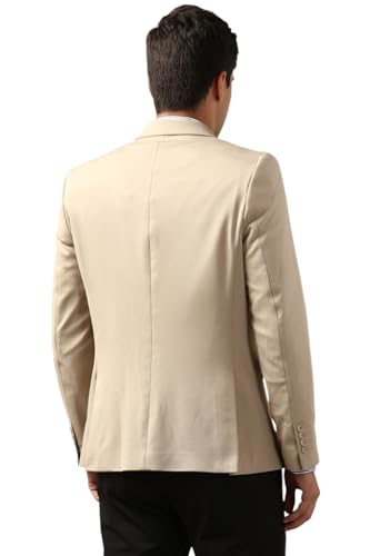 Image of Peter England Men's Neo Slim Knit Textured Blazer