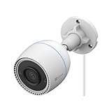 EZVIZ Camara Vigilancia WiFi Exterior,1080P Cámara Exterior de Seguridad IP67 con 30m Visión Nocturna, Detección de Movimiento y Alarma Instantánea, H.265, Compatible con Alexa, Modelo C3TN