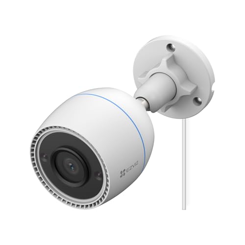EZVIZ Camara Vigilancia WiFi Exterior,1080P Cámara Exterior de Seguridad IP67 con 30m Visión Nocturna, Detección de Movimiento y Alarma Instantánea, H.265, Compatible con Alexa, Modelo C3TN