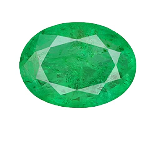 aanya gems Emerald Stone 7.25 Ratti Lab Certified /Original Emerald Gemstone/Panna Stone (Natural Panna} Beryl Emerald Stone-picture-30