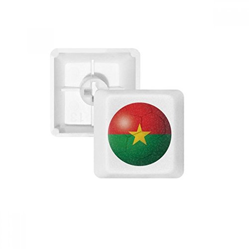 Clavier mécanique Burkina Faso haut de gamme PBT blanc vierge style épuré R3