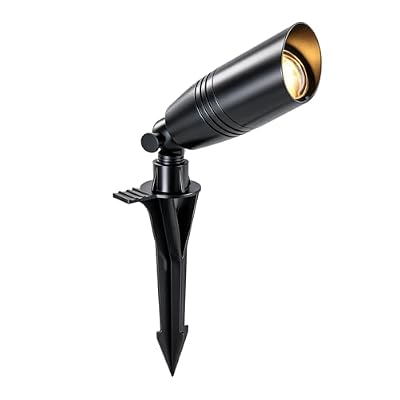 HOMINGLUX Low Voltage Landscape Lighting,Outdoor Spotlights with Foot Stake