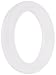 Susan Bates Plastic Bone Rings, 1/2-Inch, 30 Per Package