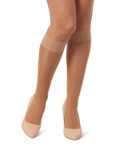 MeMoi Women's Perfect 40 Semi-Opaque Knee High Sock