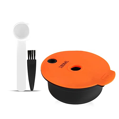 Filtre à dosettes de café rechargeable 180ML pour Bosch- Tassimo0 Tas Vivy Maker