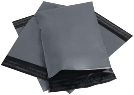 Strong Self Seal Grey Mailing Bags"Available in Different Sizes & Quantities" Poly Postal Postage Plastic Packaging Mailers (6.5"x9" - 200 Bags)