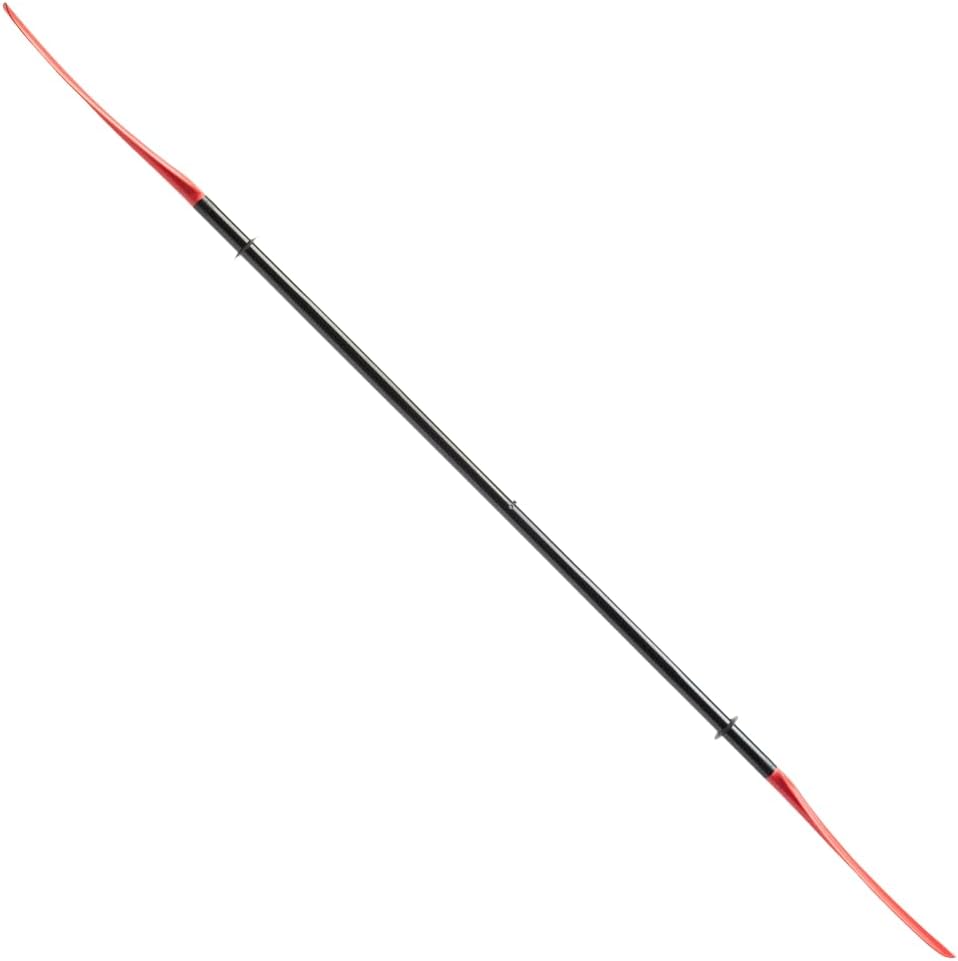 AQUA BOUND Sting Ray Fiberglass Kayak Paddle - Fiberglass Shaft/Composite Blade 717320402345