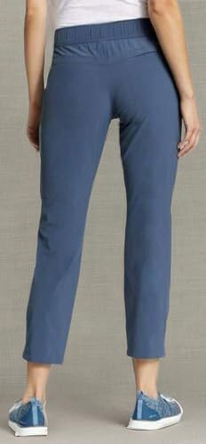 Eddie Bauer Women's Ladies' Departure Ankle Pants,(Dusted Indigo -X-Large)4