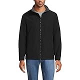 Lands' End Mens Sport Squall Jacket Black Regular X-Large