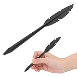 Capacitive Stylus, Feather Shape Portable Universal Digital Mobile Phone Tablet Touch Pen Editing Graphic Creation Tool for Phone Tablet Writing Drawing Gaming (Rubber tip)