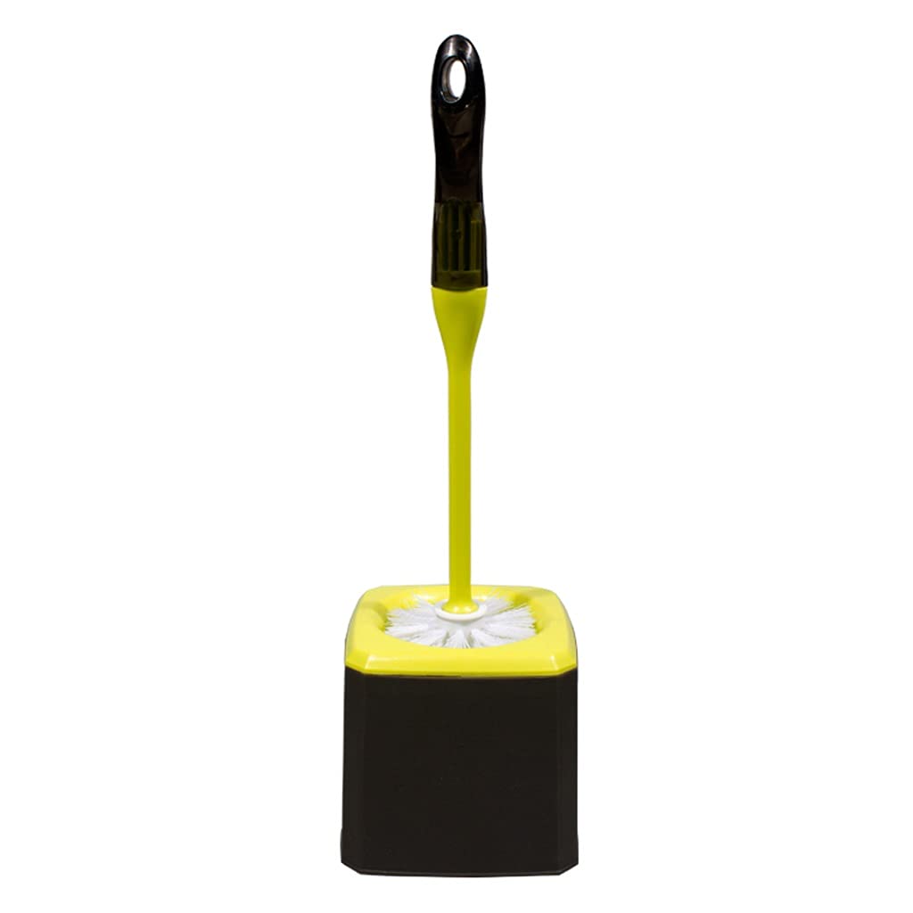 Escobillas de Baño/Escobilla WC Soporte de cepillo de inodoro for el hogar del piso de pie, inodoro, cepillo, baño, cepillos de limpieza de inodoro, 360 °, sin cepillo de inodoro sin salida, juego de