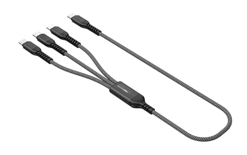 3-in-1 USB-C �d���P�[�u�� USB-C �f�o�C�X 100W �����P�[�u��