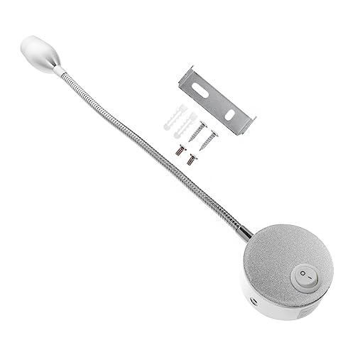 KONTONTY 1Pc Eye Caring Reading Light Creative Bedside Lamp for Students Hose Spotlight for Working Studying Durable Design for Use