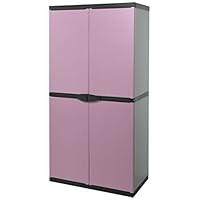 Armadio 4 Ripiani Mongardi 7811C04 - 68x39.5x168 Cm, 2 Ante, Per Casa E Lavanderia - Foto 3