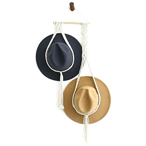 Flueyer Percha de sombrero de macramé Cover