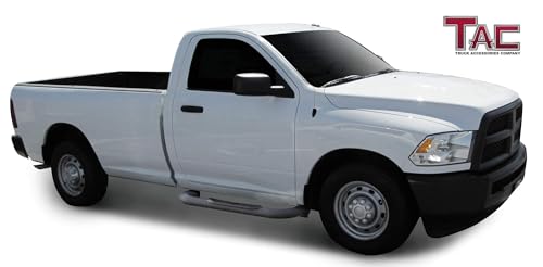 Estribos laterales 3” negros para RAM Regular Cab 2009-2026 miniatura 3