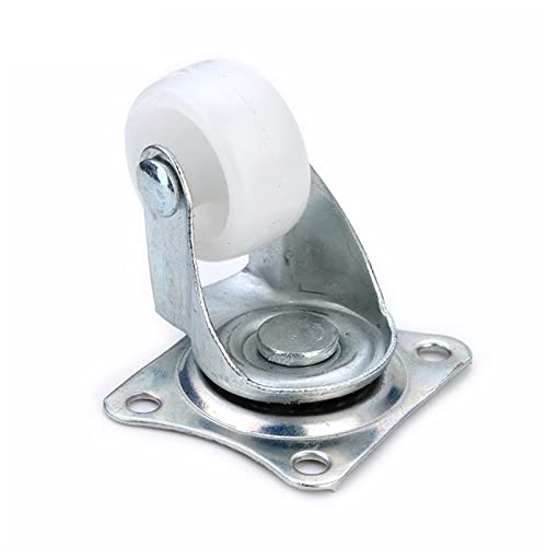 Ruedas giratorias de nylon de 1 pulgada para muebles y plataformas pack de 4 unidades 2