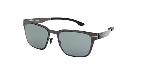 IC! BERLIN lunettes, modèle IC0018, couleur shiny gunmetal