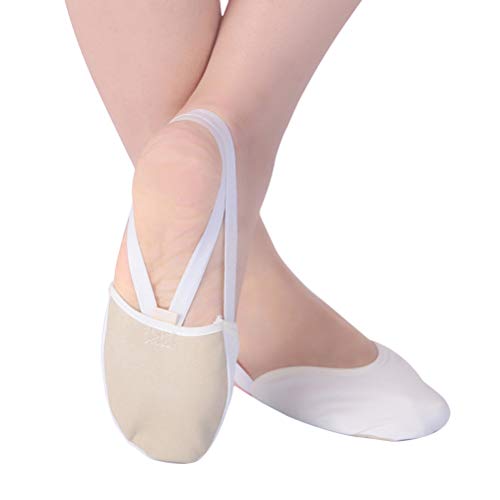 Sapatilha de balé Artibetter Dance Meia Sola Contemporânea Lyrical para Mulheres Meninas Tamanho M (
