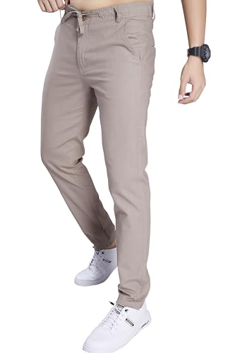 Image of DIVISIVE Men's Loose Fit Linen Blend Cotton Pants