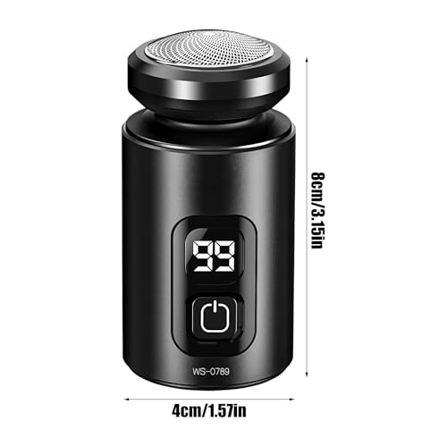Rasoir électrique rechargeable pour voyage et utilisation humide et sèche