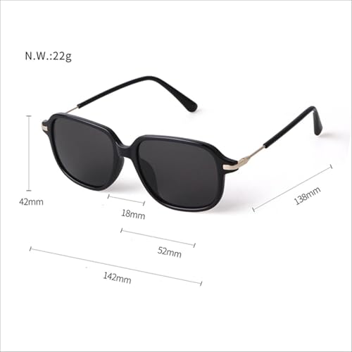 Lunettes de soleil vintage d'exception avec monture tendance en acétate - 2