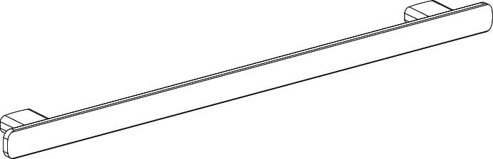 VIGOUR DESBH60 Badetuchhalter derby style 600 mm verchromt