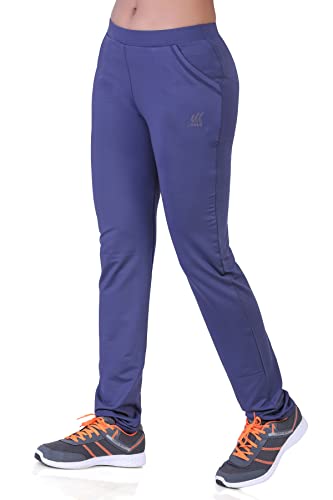 Image of Sports Women Regular Fit Activewear Track Pants | Loose Fit Workout Pant for Women | Quick-Dry | Two Pockets