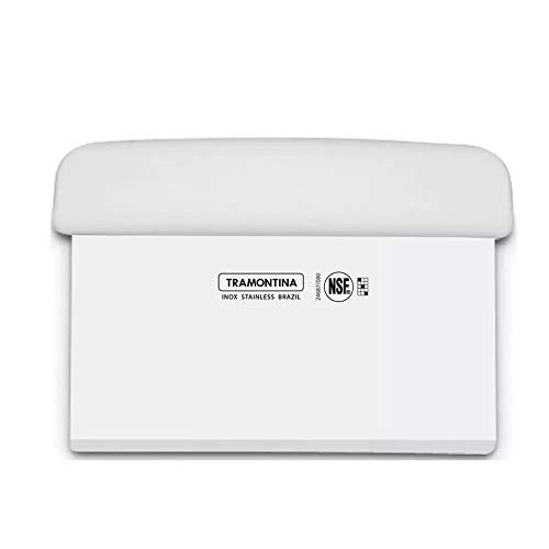Raspador Inox 4X6 Profissional Tramontina Profissional Branco
