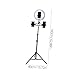 NUOBESTY 1set USB Dimmable Led Ring Light Tripod and Holder for Makeup Photography and Live Streaming Portable Fill Light Three Options