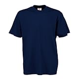 sofatutor 100% gekämmte Baumwolle Tee Jays Herren Sof-Tee T-Shirt, Kurzarm, Rundhalsausschnitt (2XL) (Marineblau)