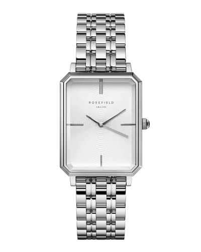 Montre femme Rosefield Octagon 23x29mm au cadran rectangulaire chic