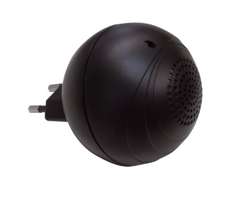 Maurer 95280 Ahuyentador Ultrasonidos Mosquito 30M² Con Led, Nero