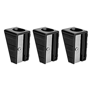 Pilipane 3-teiliger Queuespitzen-Trimmer, tragbarer Mini-Billard-Queuespitzen-Trimmer, Former, Tapper, Reparaturwerkzeug, Zubeh?r, Billard-Pool-Queuespitzenformer(Schwarz)