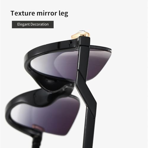 Lunettes de soleil œil de chat demi-monture pour vos terrasses et escapades