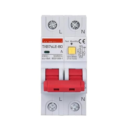 Disyuntor residual para evitar descargas eléctricas de 32A con protección contra fugas 220V
