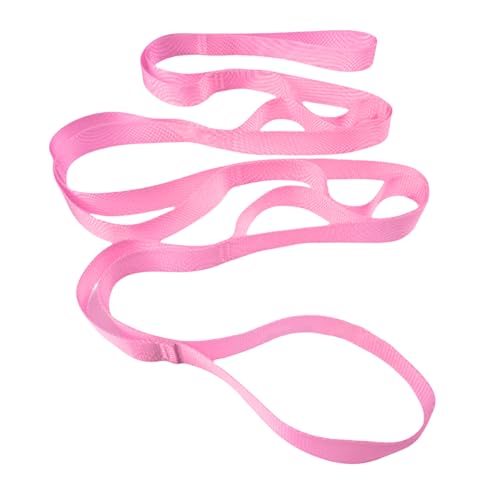 Stretching Strap Pilates Strap For Physical Therapies 10 Loop Pilate Strap Stretching Not-Elastic Exercise Stretch Strap
