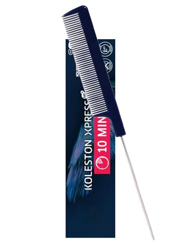 Koleston Xpress ME+ 10/-10/N Hair Color | Koleston Perfect ME+ Permanent Creme Hair Dye 2oz and M Hair Designs Tail Comb (Bundle)