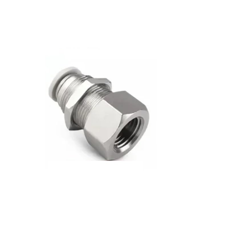 Conector neumático que elimina caídas de presión en uniones de tubo 8mm y rosca 1/2