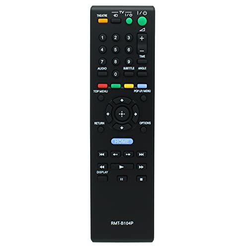 RMT-B104P Télécommande de rechange pour lecteur Blu-ray Sony BD BDP-S360 BDP-BX2 BDP-S360 BDP-S360HP BDP-S363 BDP-S560 BDP-BX57 BDP-S470