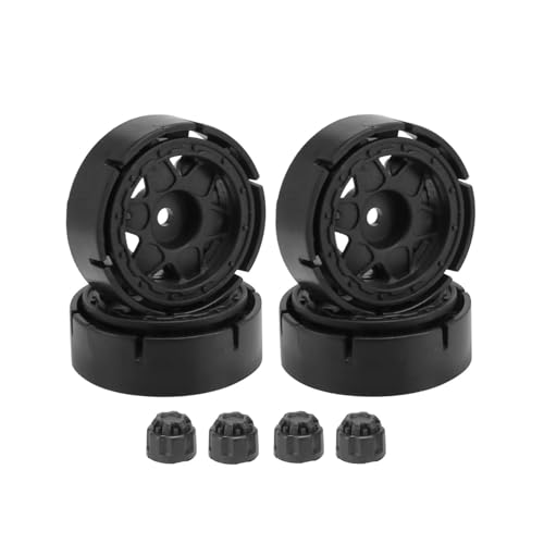 Mise À Niveau Axial SCX24 Antiretournement avec Jante en Métal Lestée 1.0 Pouce