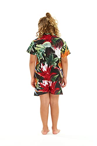 Image of Boys' Aloha Shirt Cabana Set in Signature Prints | Button Front Shirt; Soft Rayon Fabric; Signature Tropical Prints; Lightweight Comfort; Vacation Ready