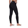 90-Degree-By-Reflex-Womens-Power-Flex-Yoga-Pants 90 Degree by Reflex Power Flex Yoga Pants - High Waist Squat Proof Ankle Leggings with Pockets for Women - Black - Large