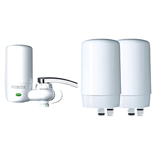Brita On Tap Faucet Water Filter System, Includes:1 System+2 Filters (4368995064268)