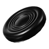 SOLUSTRE Rundes Barhocker Sitzkissen aus PU und Ersatzpolster für Hocker Bequem und Langlebig für Zuhause und Gastronomie mit Wellenmuster