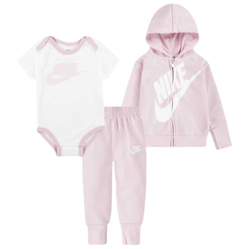 Nike Set 3 Pcs Fille Rose pour les Journées Actives de Bébé