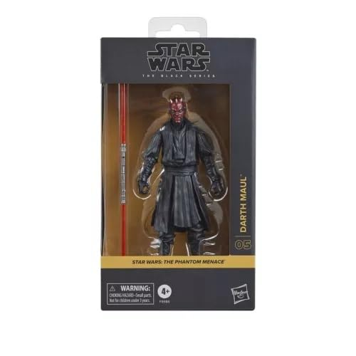 Star Wars : Menace Fantome The Black Series - F9986 - Figurka przegubowa 15cm - Darth Maul