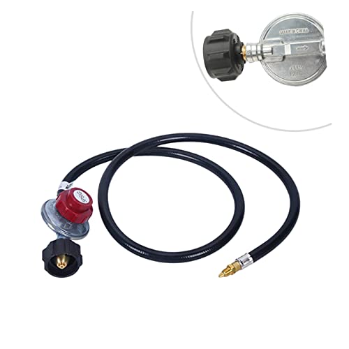 balacoo Propane Regulator Trailer 0-20psi Easy to Install Leakproof for BBQ Grill Camping Stove