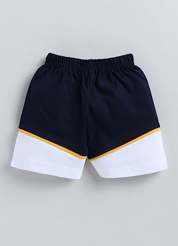 Image of CUTOPIES Boys & Girls Fanta Half Sleeve T-shirt and Shorts Set (Pack of 1) Baby Boys' Clothing Sets